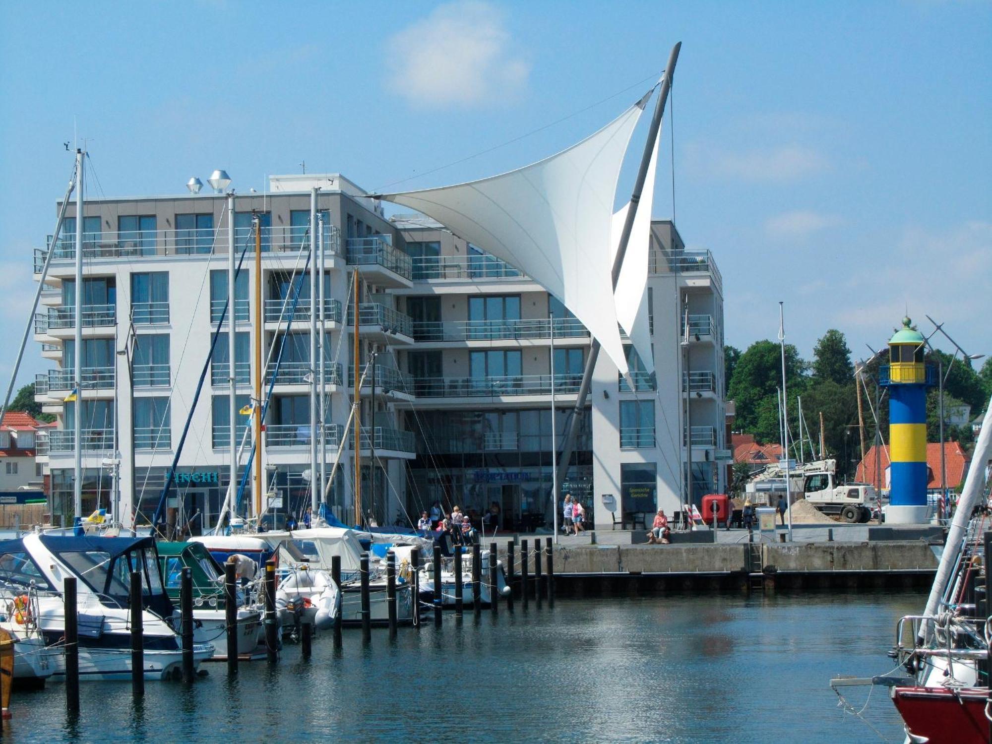 Apartment 12 - "Silbermoewe I" - Blickrichtung Yacht- Und Binnenhafenoffenes Meer เอ็คคานเฟอร์เดอ ภายนอก รูปภาพ